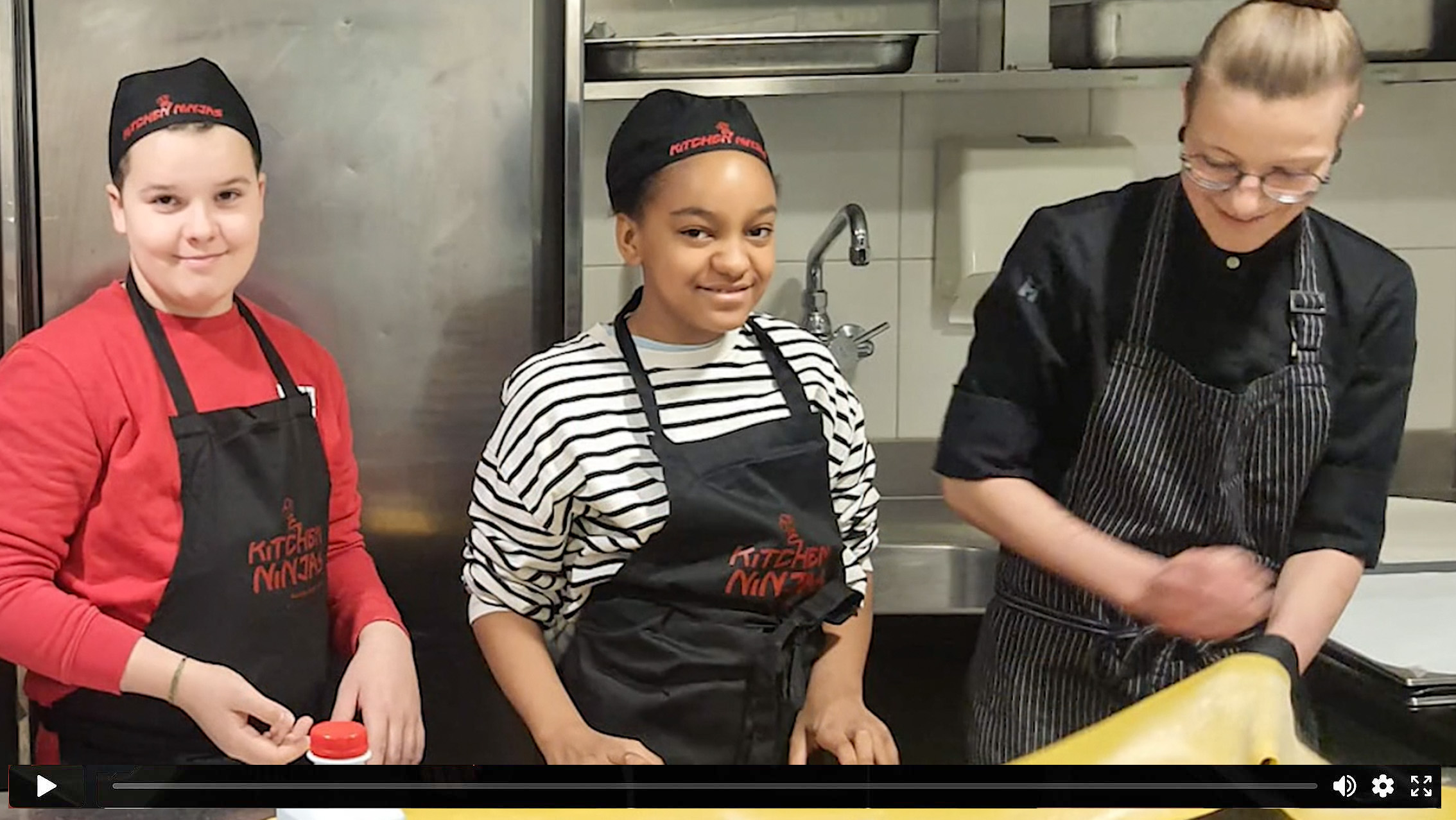 Vimeo-Film «Kitchen Ninjas» ist ein Berufsinfo-Kurs für Jugendliche zwischen 9 und 14 Jahren